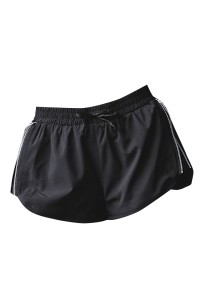 Yoga running fashion with lining quick-drying, breathable and anti-glare Sports shorts women's fitness hot pants Sports hot pants Sports wide pants Breathable sports pants SKSP031 detail view-3